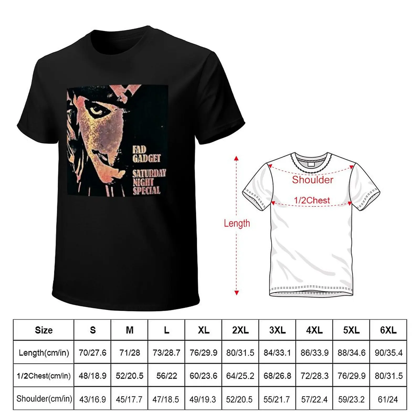 Fad Gadget (Digital) T-Shirt Breathable Mesh Panel T-Shirt