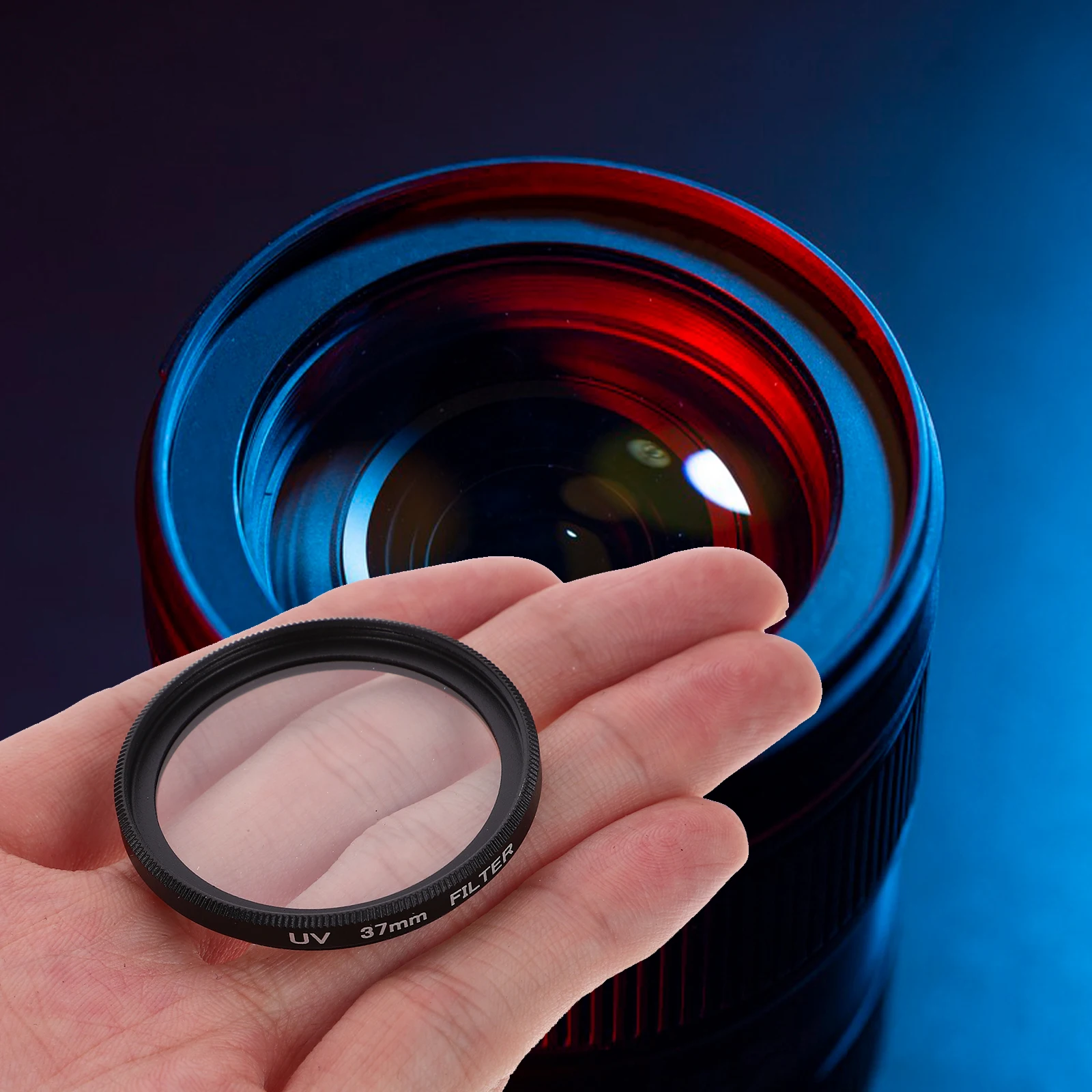 

Diving Lens Filter for Underwater Camera Shooting High Grade Material Professional Optical Glass Non Slip Design Durability