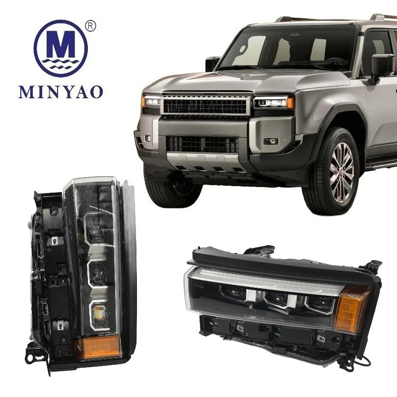 2024-2026 Land Cruiser Prado 250 LED Headlights Original Parts GDJ250 TJA250 TJH251 6000K New OE 81185-60Q20 81145-60Q20
