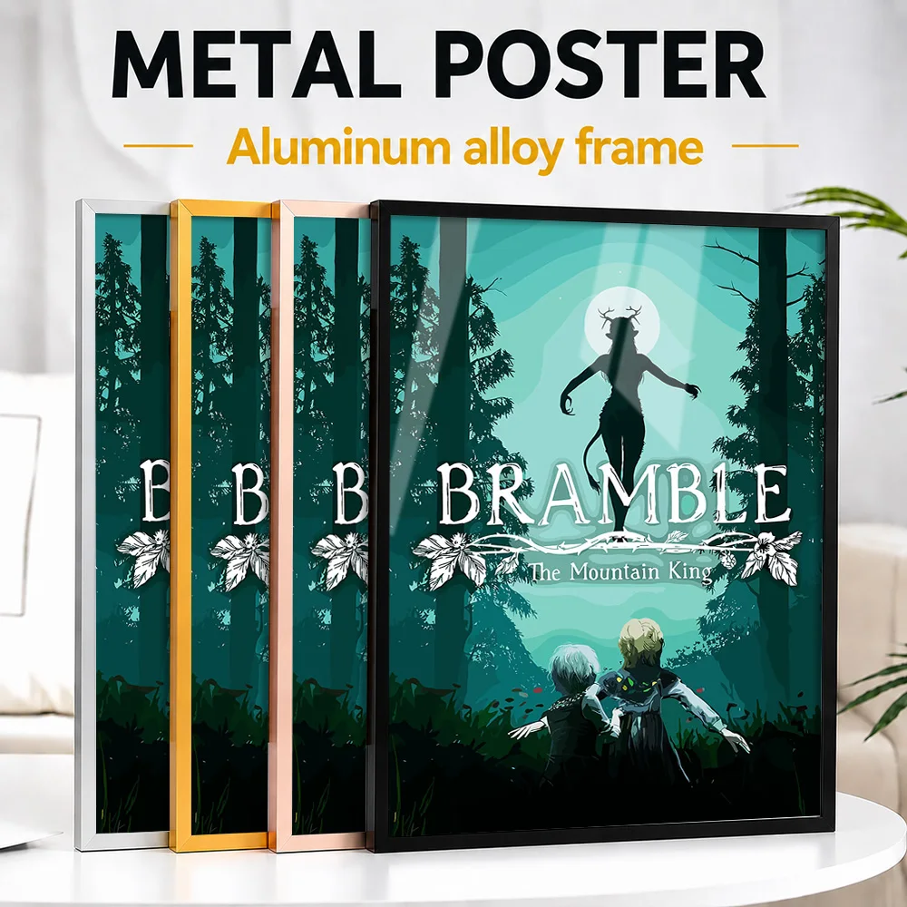 Bramble The Mountain King Game Framed Metal Print Customized Hero Tribute Wall Art Designed For Players To Display In Studio