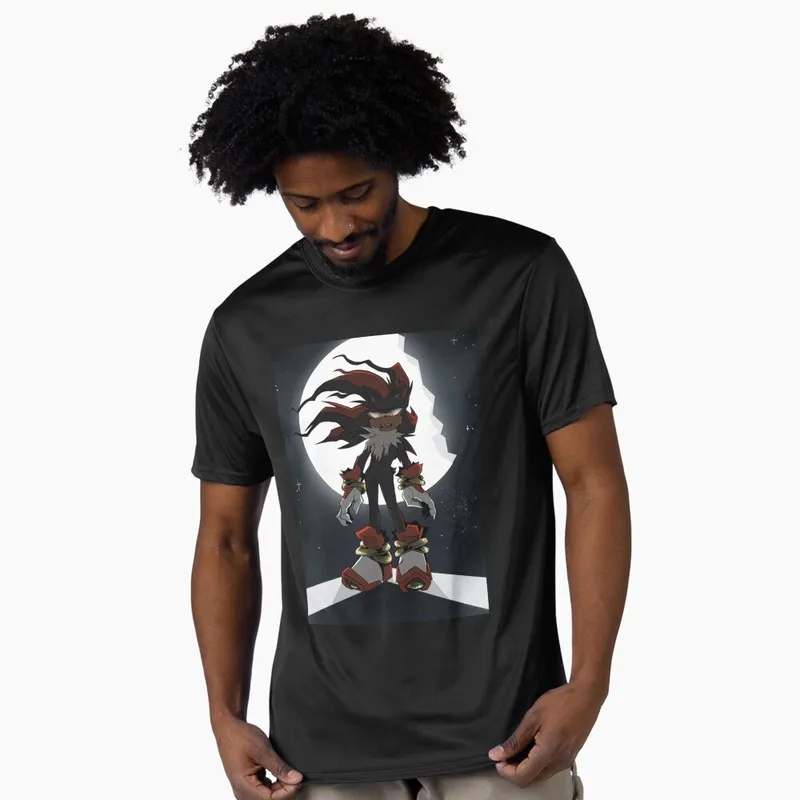 90s Cartoon Series Cute Sonic The Hedgehog Shadow Gift t shirt 0603 Vintage Racing Anime Graphic Tee Y2K clothes US Size S-6XL