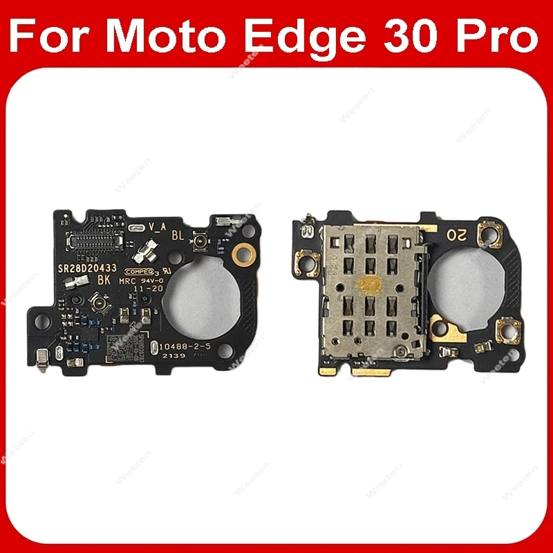 For Motorola MOTO Edge 30 Pro edge30pro Sim Card Tray Board SIM