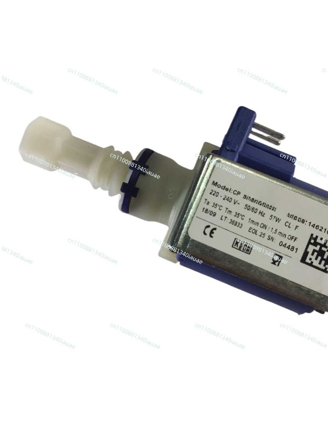 

20Bar 57W AC220V Electromagnetic Plunger Pump Coffee Machine Water Pump