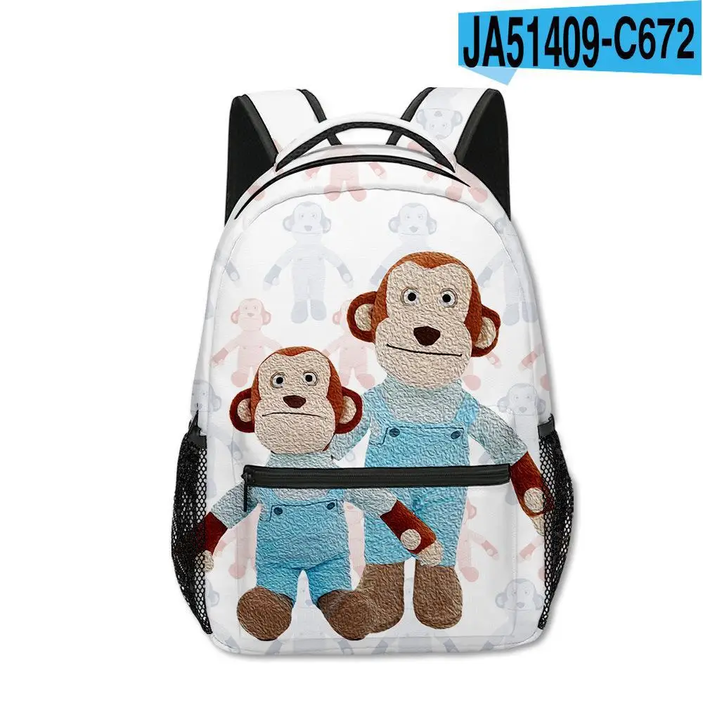 

Cartoon Popular Amanda the Adventurer student Bookbag Notebook Backpacks 3D Print Oxford Waterproof Boys/Girls Travel Backpacks