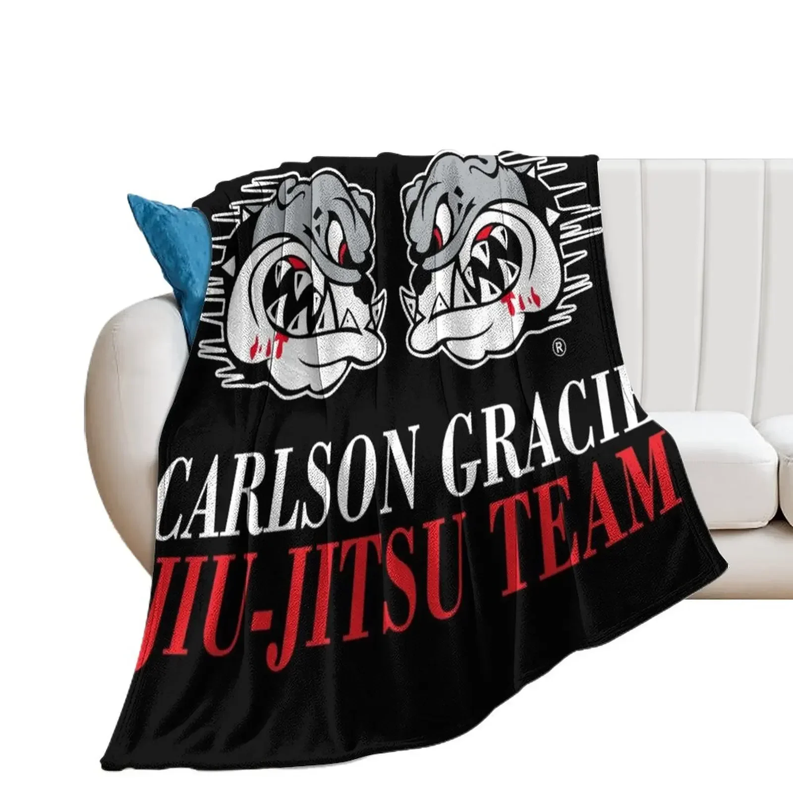 

Carlson Gracie Jiu-Jitsu Team Logo Throw Blanket Luxury Bed Fashionable Sofa Quilt Blankets