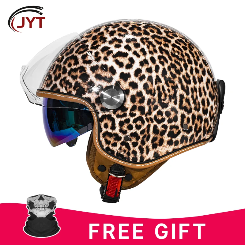 

Модный и доступный DOT-сертифицированный мотоциклетный шлем с открытым лицом трех четвертей и моющейся внутренней подкладкой для уютных поездок на работу