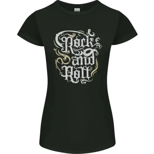 A Rock n Roll Design Womens Petite Cut T-Shirt