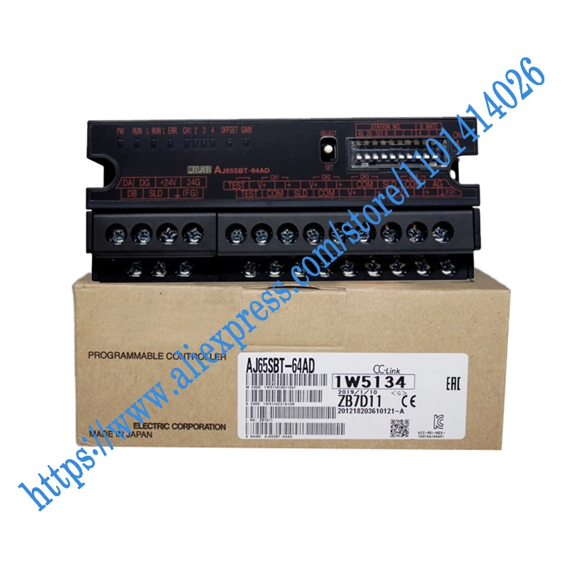 100% Working and New Original  PLC Controller AJ65SBT-64AD AJ65SBT2B-64AD AJ65SBT2B-64DA AJ65BT-D62 AJ65BT-D62D Moudle in stock
