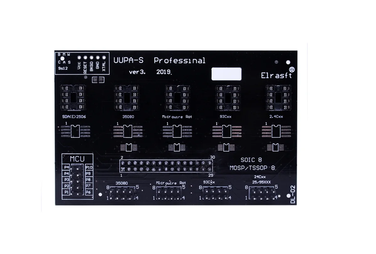 UUPA S Adapter for UUSP / UUSP-S UPA USB ECU Programmer UUPA-S V3.0 2019 Support SOIC8 MOSP TSSOP8 35080 93CXX 24CXX 95xxx Chip