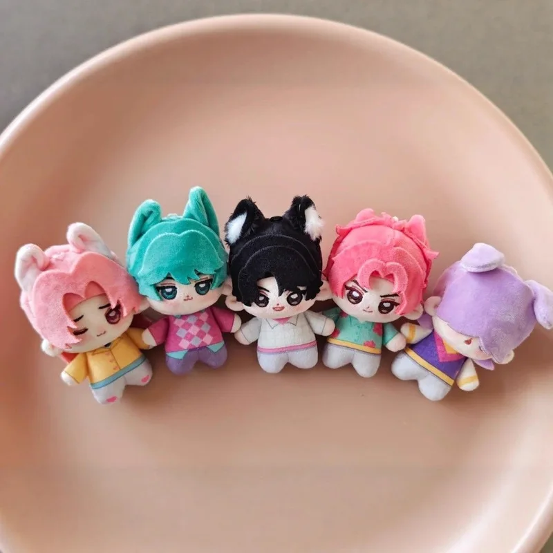 

10cm Kpop Demon Hunters Plush Doll Rumi Mira Zoey Saja Boys Doll Jinu Abby Mystery Romance Baby Doll Toy Gift