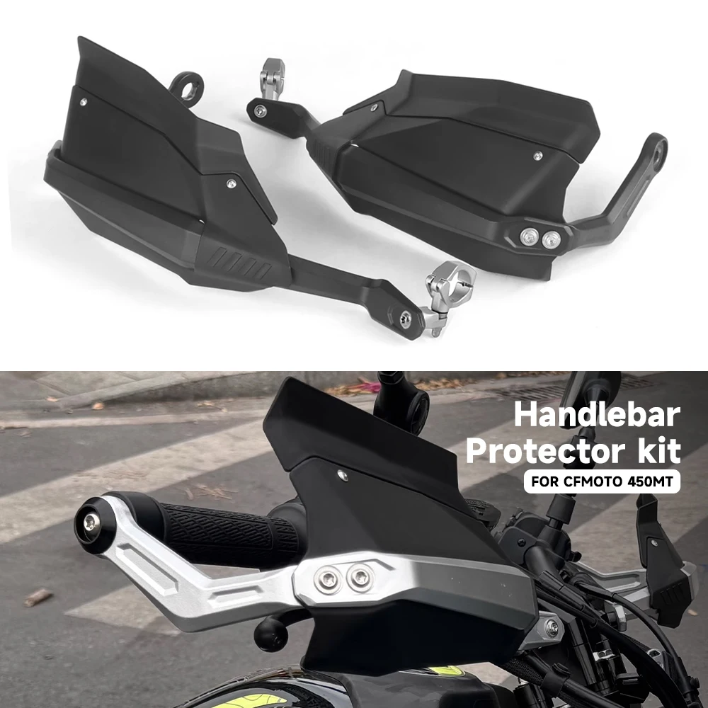

Для CFMOTO 450MT 450 MT MT450 CF450MT мотоциклетная защита для рук ветрозащитный дефлектор руля защита для рук комплект щеток