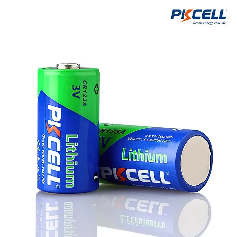 20Pcs CR123A Lithium Battery CR123A  3V Non-rechargeable Batteries for AED Electronic Fence Door and Window Alarm