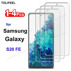 Tempered Glass For Samsung Galaxy S20 FE 5G 4G Screen Protector Film HD Crystal 9H Protective Transparent Phone Glass