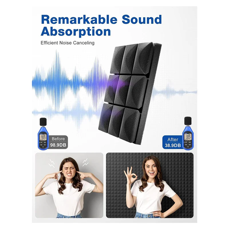 abht-24-pack-sound-proof-foam-panels-with-self-adhesive-12-x-12-x-2-inches-acoustic-panelssoundproof-wall-panels-black