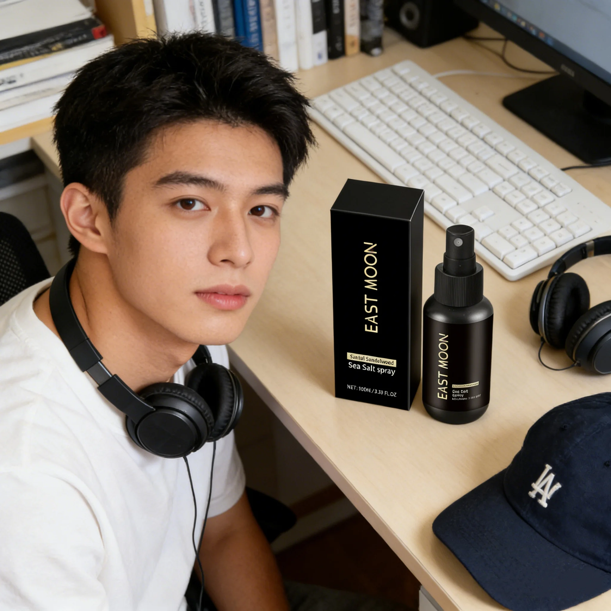 Sea Salt Hair Styling Spray Improving Volumizing Strong Hold Keep Thickening Enhances Fluffy Texture Men Hair Fixing Sprays ﻿