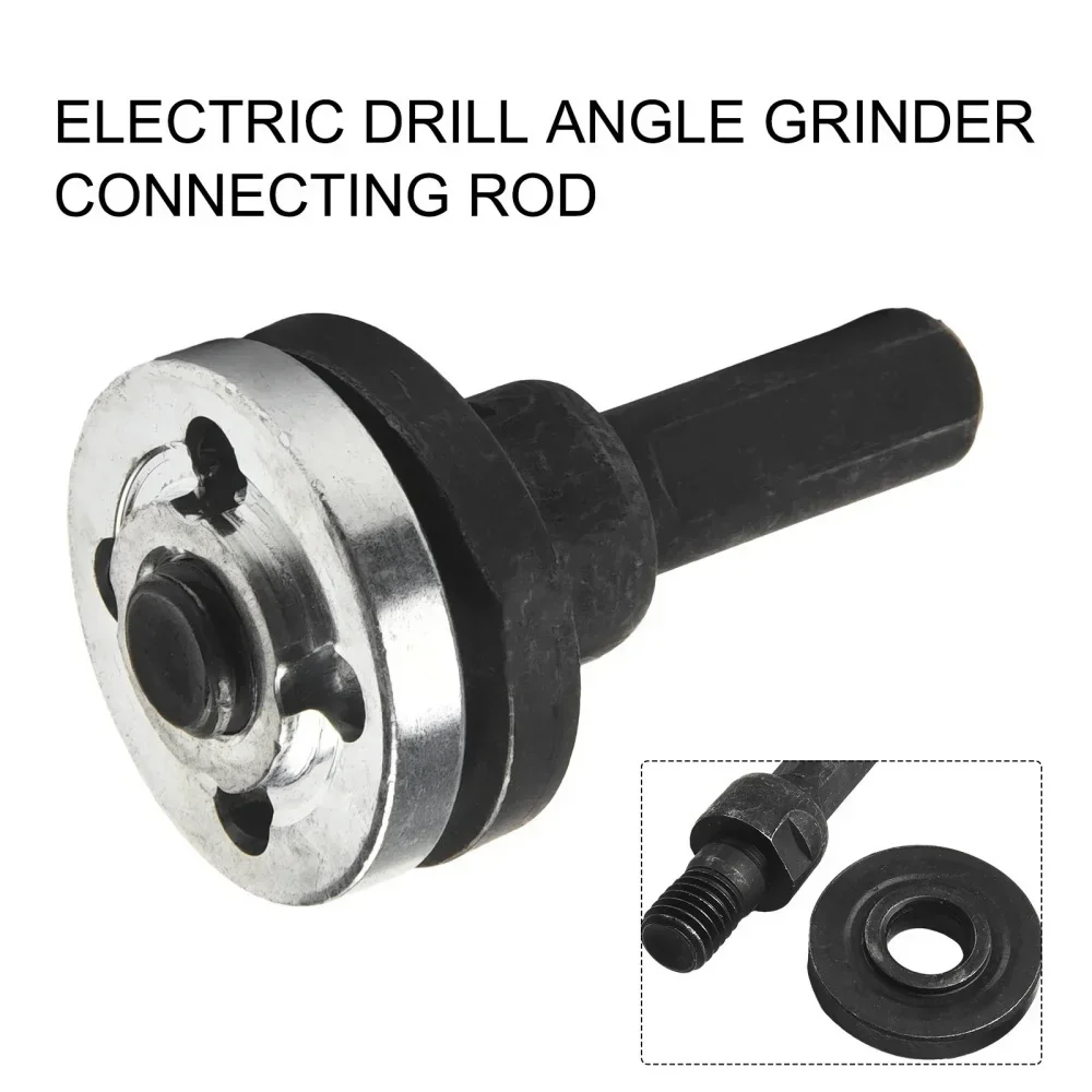 10mm Electric Drill To Angle Grinder Connecting Rod Steel Conversion Tool For Cordless Drills Cutting Discs Polishing Wheel gallery 2