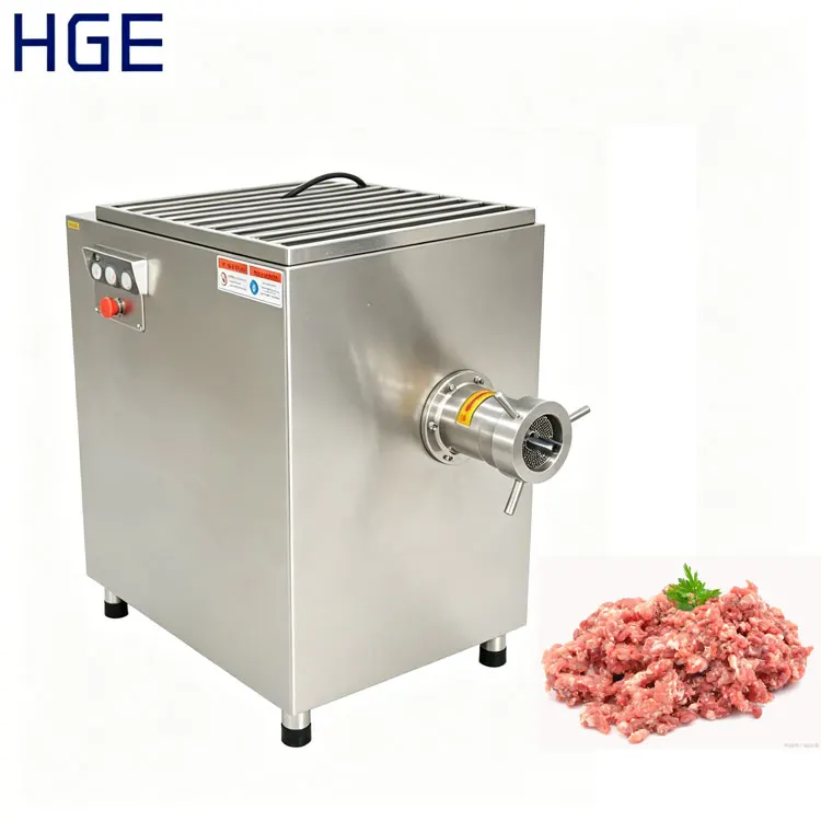 Customizable Industrial Automatic Commercial Meat Grinder Mincer Machine Motor Bearing 304 Stainless Steel Frozen Meat Sausage