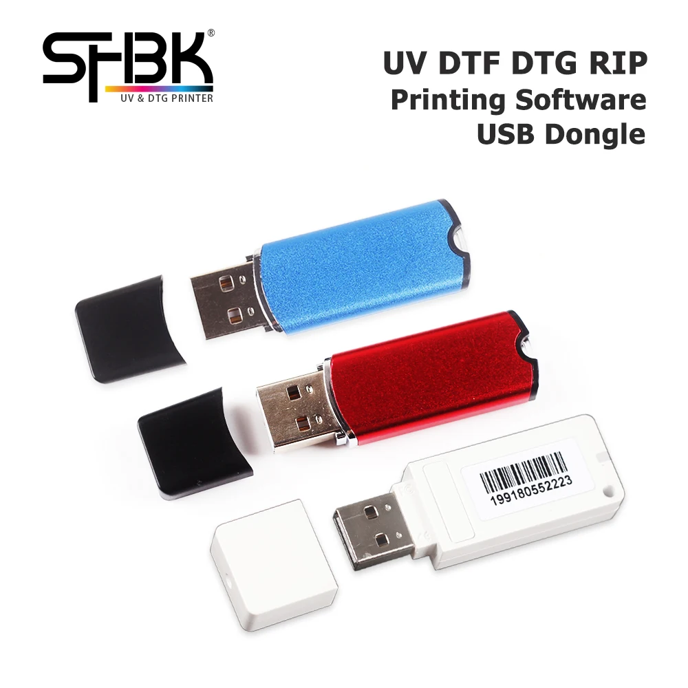 For Epson DTF RIP10.5 Print Roll Software 10.3 9.03 Ver USB Dongle For L1800 L805 R1390 UV Printer EcoTank L8050 BETA P800