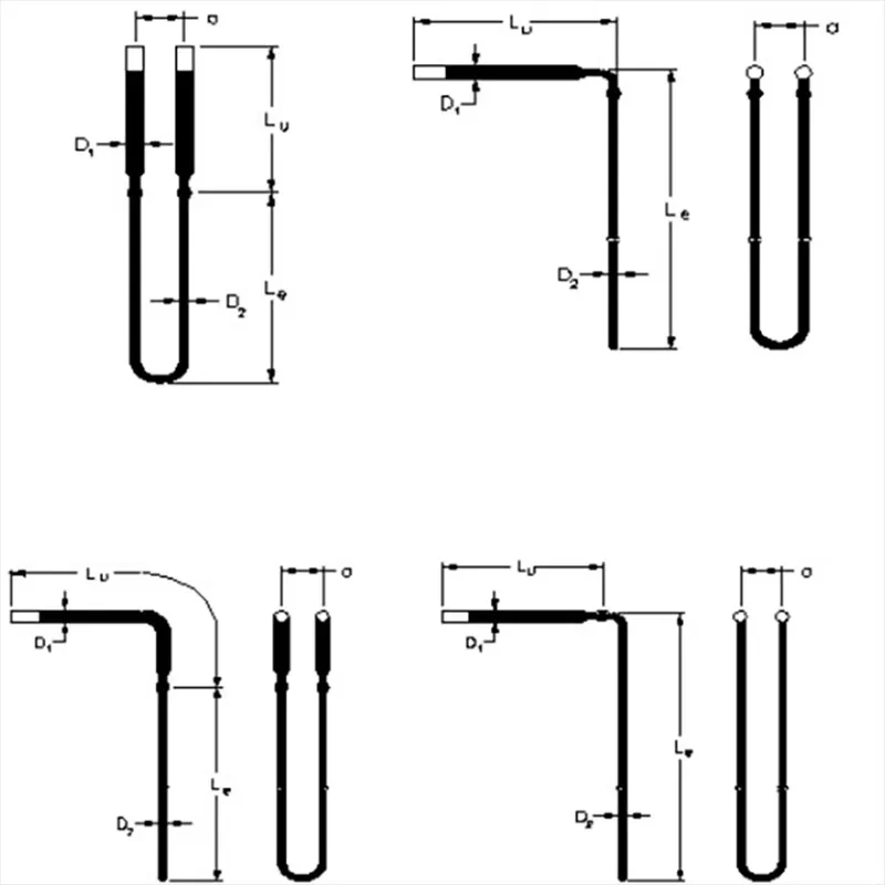Molybdenum disilicide components are used in furnaces