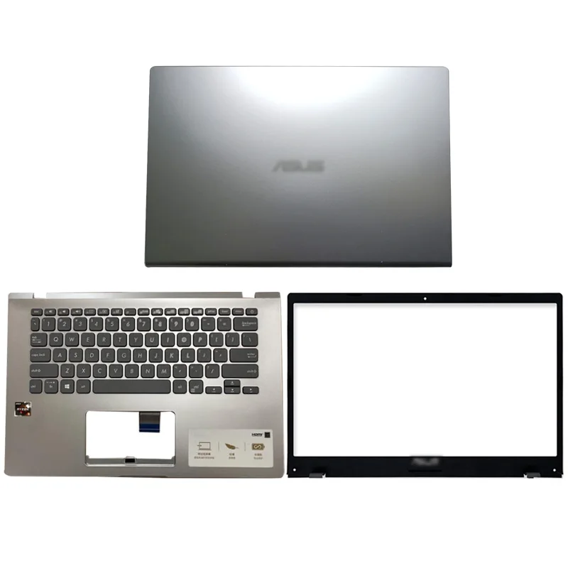 Original Laptop For ASUS Vivobook 14 X409 Y4200 Y4200F LCD Back Cover/Front Bezel/Palmrest Upper Case Silver Gray