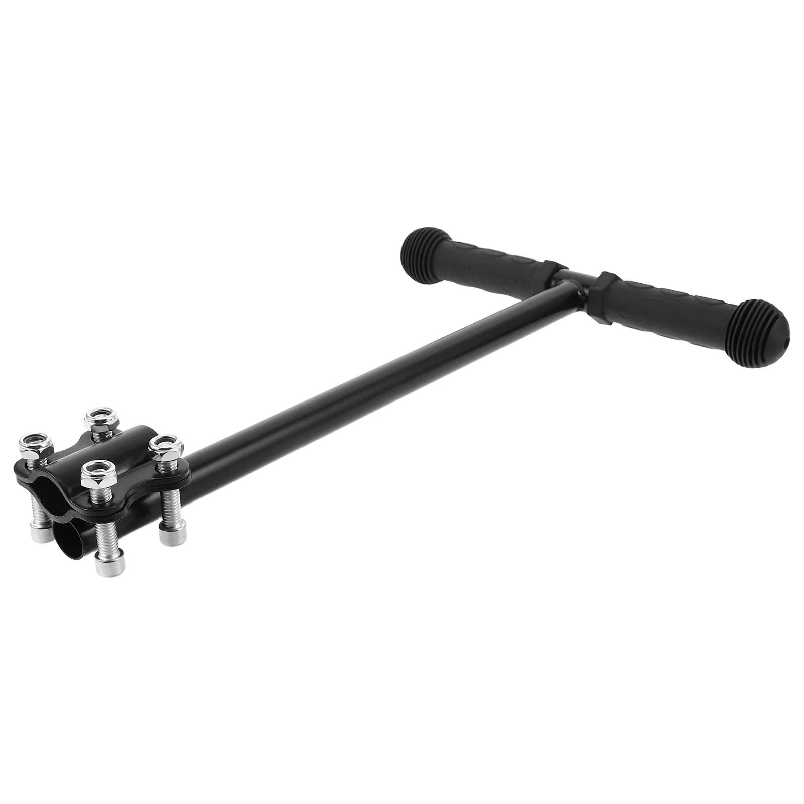 Kinderwagen-Griff-Verlängerungsstange für hohe Eltern, ergonomischer Griff, kompatibel mit Waggons, Wagen, Karren, Edelstahl, Kunststoff