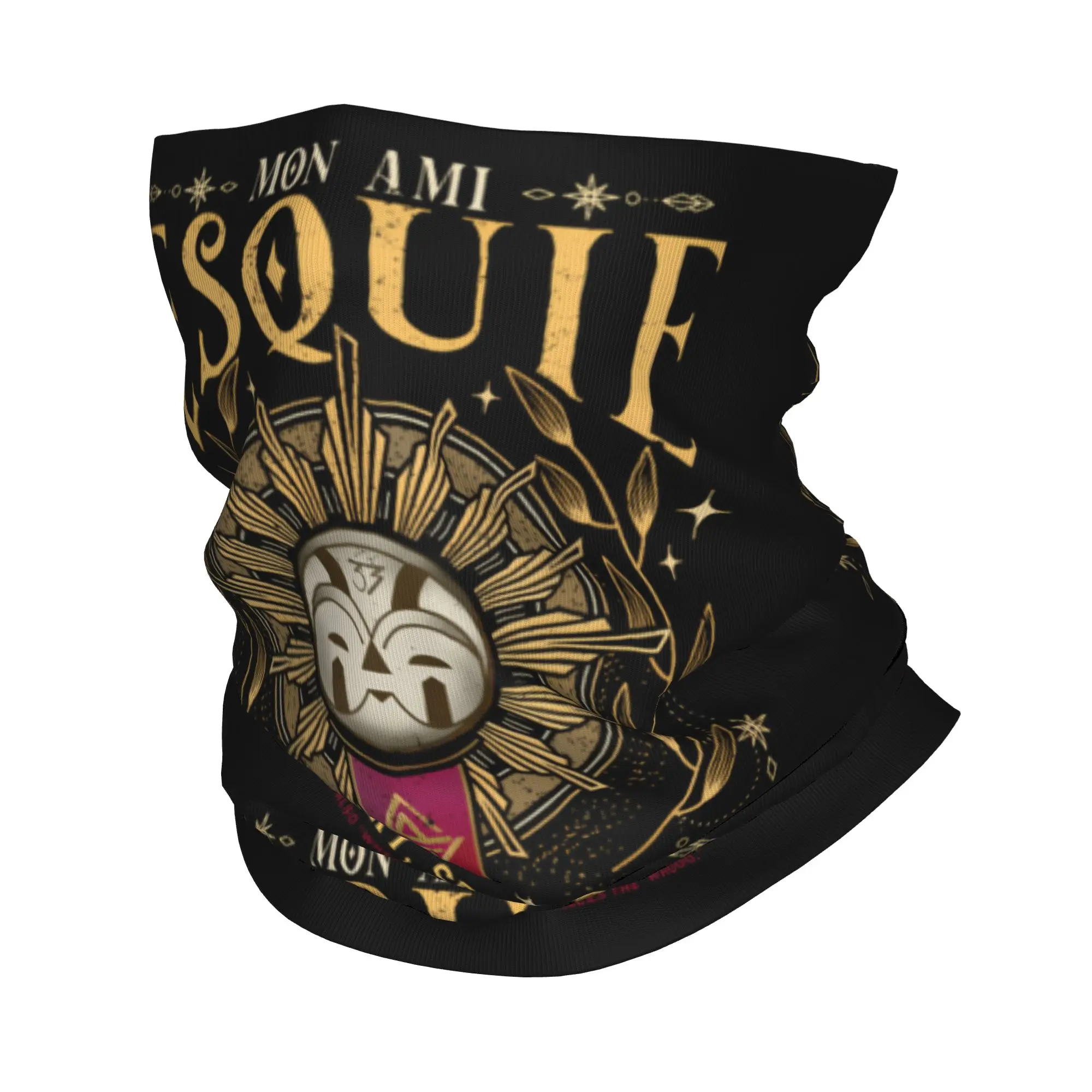 Video Game Clair Obscur Expedition 33 Bandana Neck Gaiter Windproof Face Scarf Cover Women Men  Headband Tube Balaclava