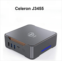 SZBOX AK3V Celeron J3455 MINI PC Windows 10 Pro 8GB DDR4 128GB SSD WIFI5 4K VGA 1000M LAN Desktop Gaming Computer