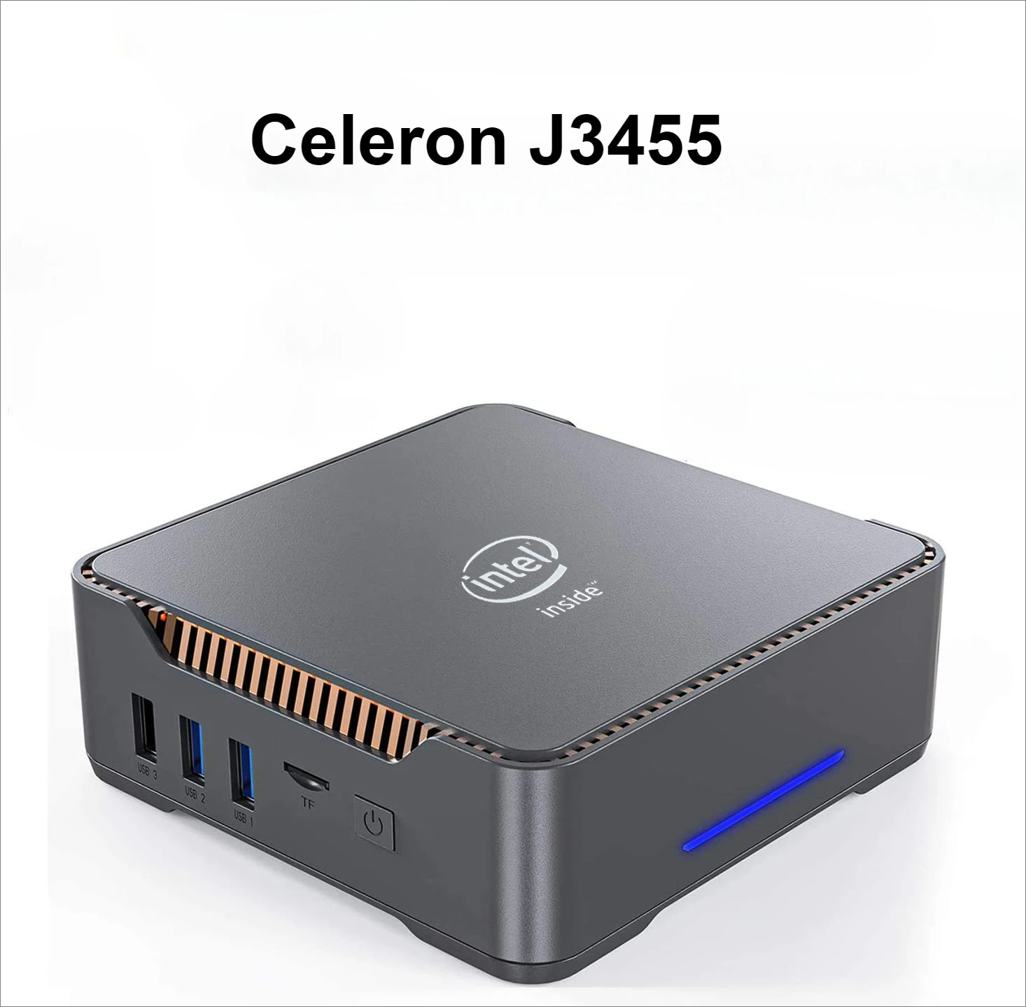 SZBOX AK3V Celeron J3455 MINI PC Windows 10 Pro 8GB DDR4 128GB SSD WIFI5 4K VGA 1000M LAN Desktop Gaming Computer