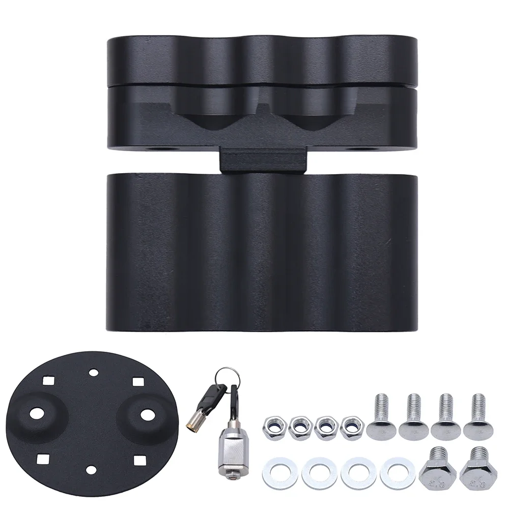 Portable Gas Can Pack Mount Lock Double Locking Mount Handle Fuel Tank Bracket Kit For Rotopax RX-LOX-PM LOX-PM RX-PM Spare Part