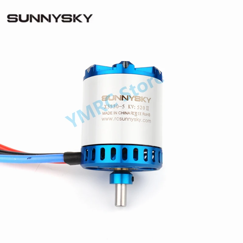 SunnySky X Series V3 X3530 KV220/KV445/KV520/KV650/KV860 Brushless Motors for RC Drone 40-70E Airplane Fixed Wing Helicopter