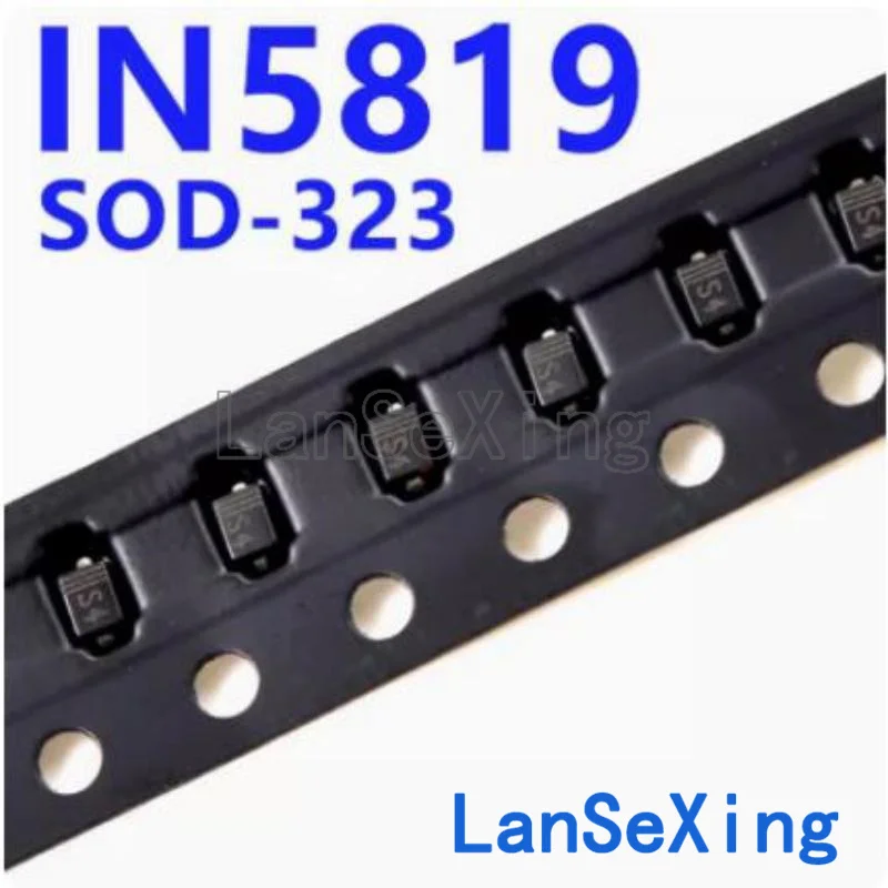 1 n5819 sod-323 gedruckte s4 smd Diode