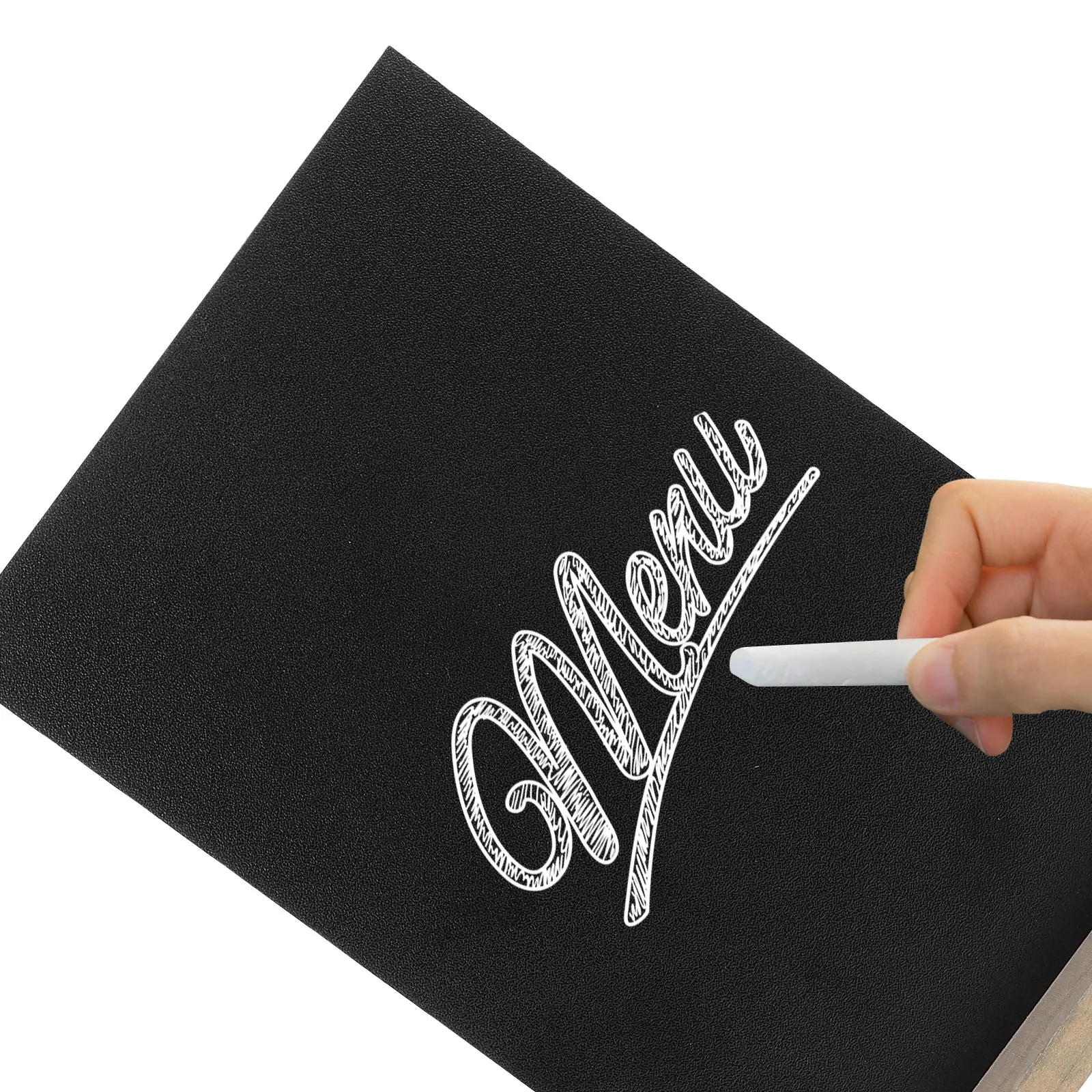 

Small Wooden Blackboard Chalkboard Decoration with Stand Rustic Signage Tabletop Writable Banner Office Wedding