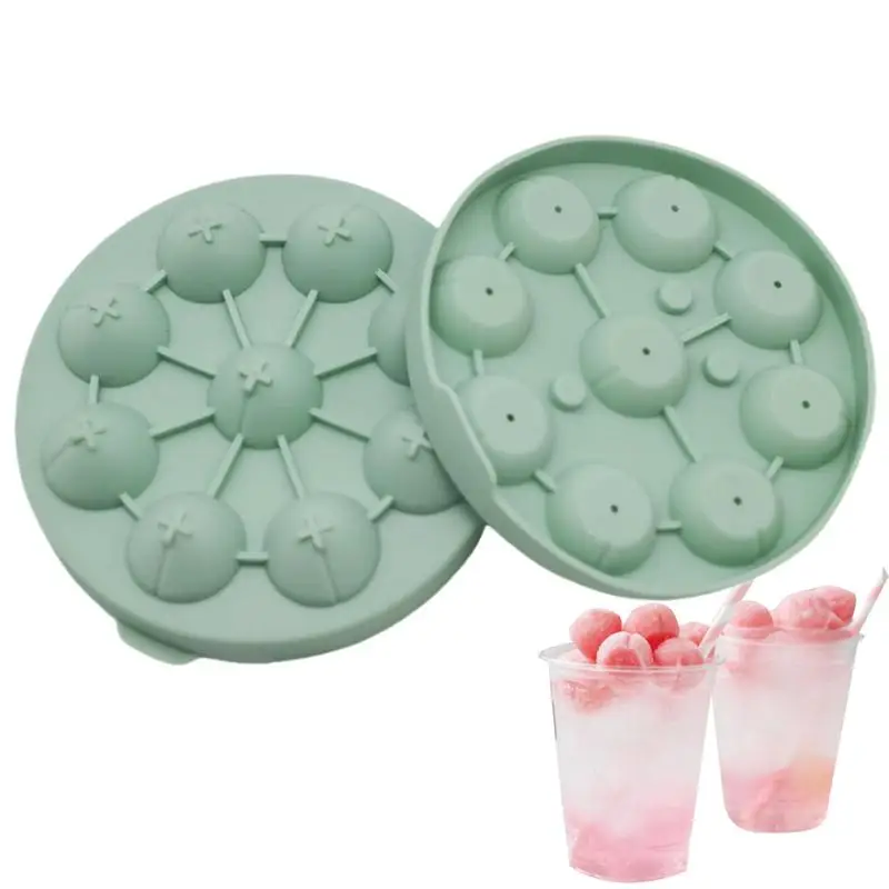 Silicone Ice Cube Mold Rose Ice Molds Kitchen Soft Ice Cube Trays Cute Shape Ice Silicone Ice Ball Maker  Kitchen Accessories