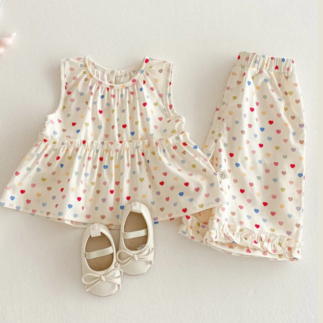 amor-onda-ponto-conjunto-2025-novo-verao-bonito-e-elegante-coreano-sem-mangas-topo-bolinhas-calcas-de-perna-larga-conjunto-de-duas-pecas