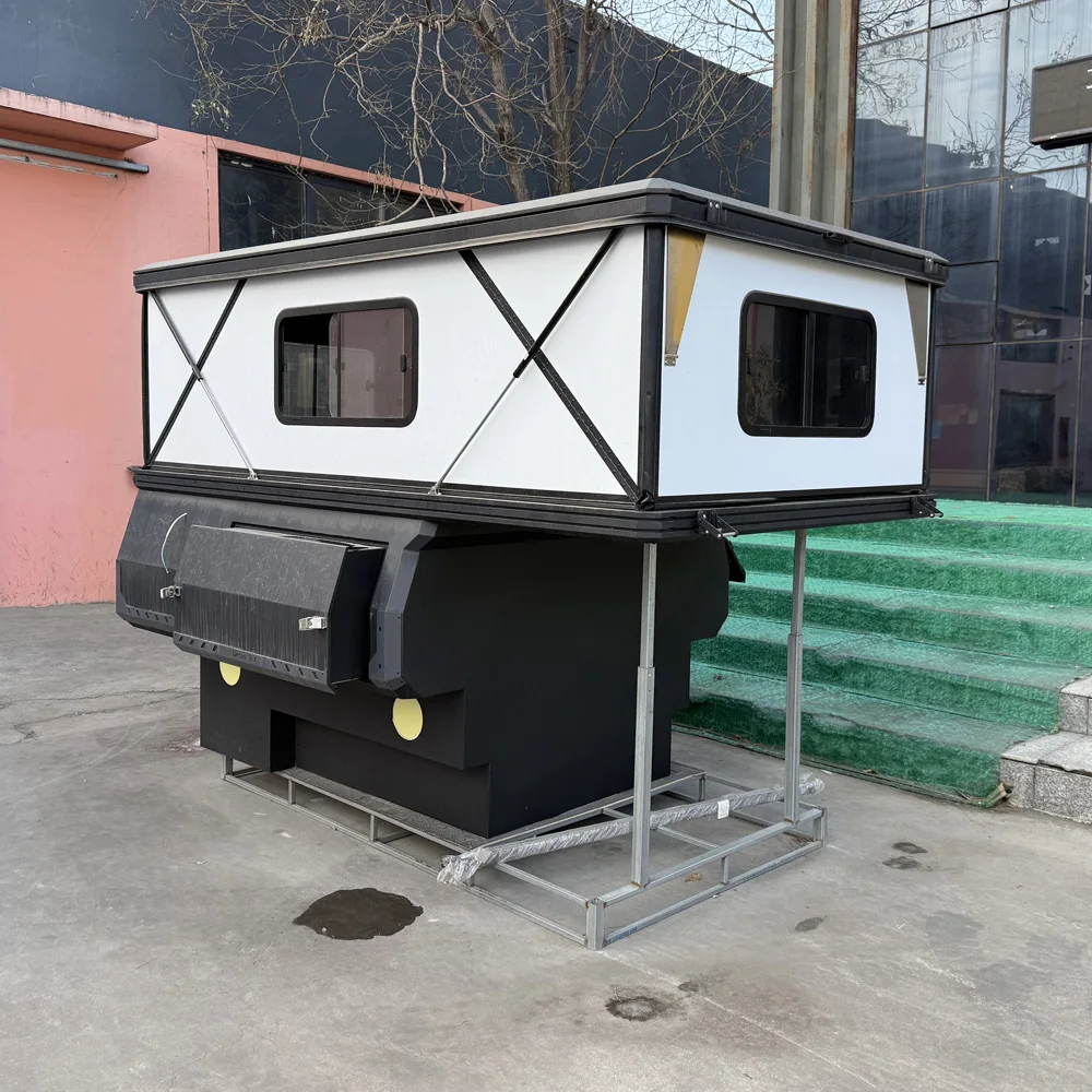 Hard Roof Pop-Up Camper Van Aluminum Lightweight Travel Trailer
