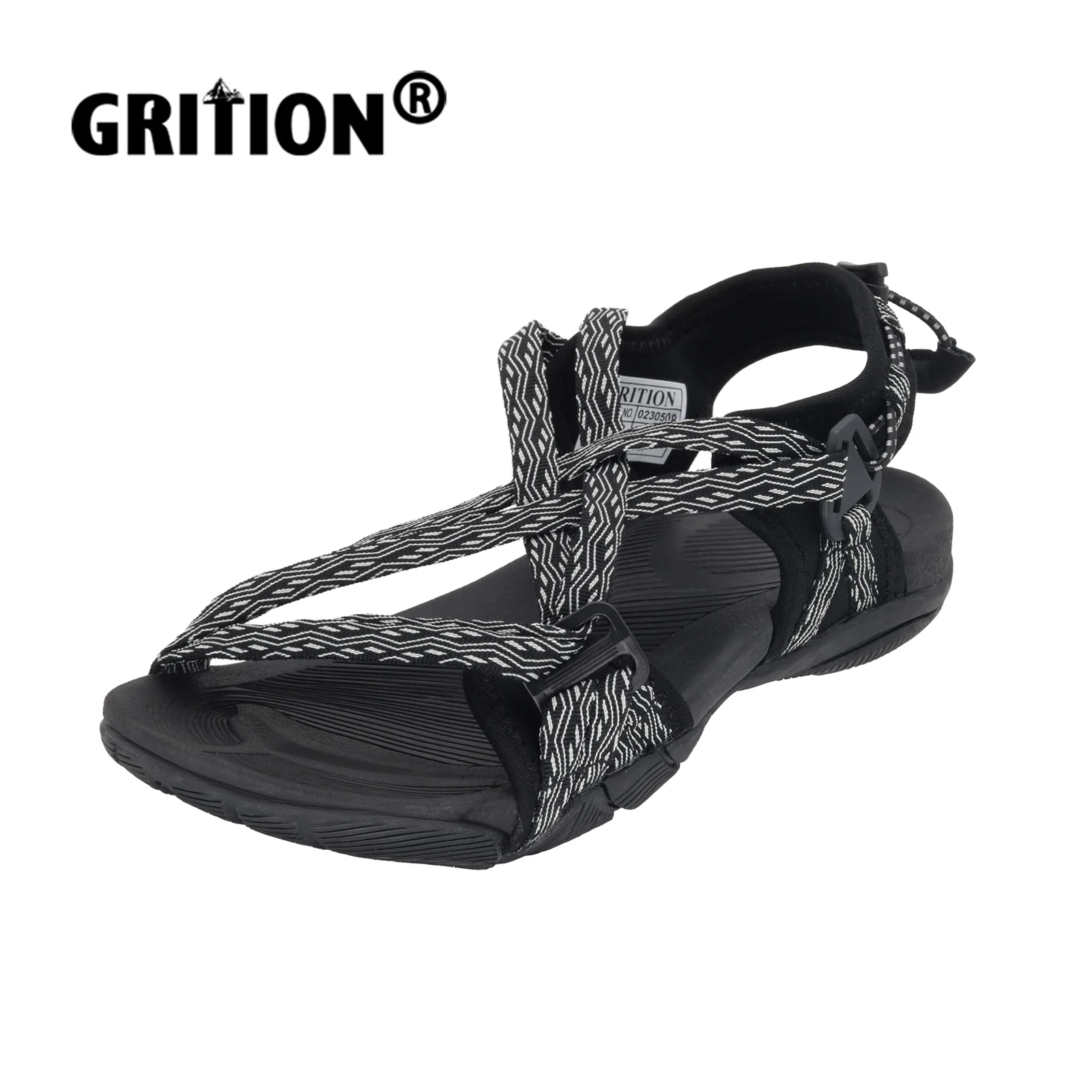 

GRITION Women Sandals Quick Drying Soft Breathable Light Weight Non-Slip Casual Flat Fashion　Yoga Shoes For Women 2024