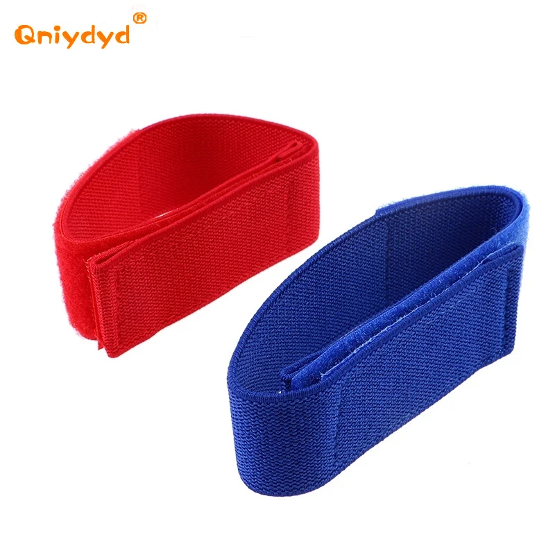 2pcs/set of Adhesive Tourniquet Flexible Outdoor Emergency Nylon Yarn Bandage Hemodialysis Dialysis Tourniquet