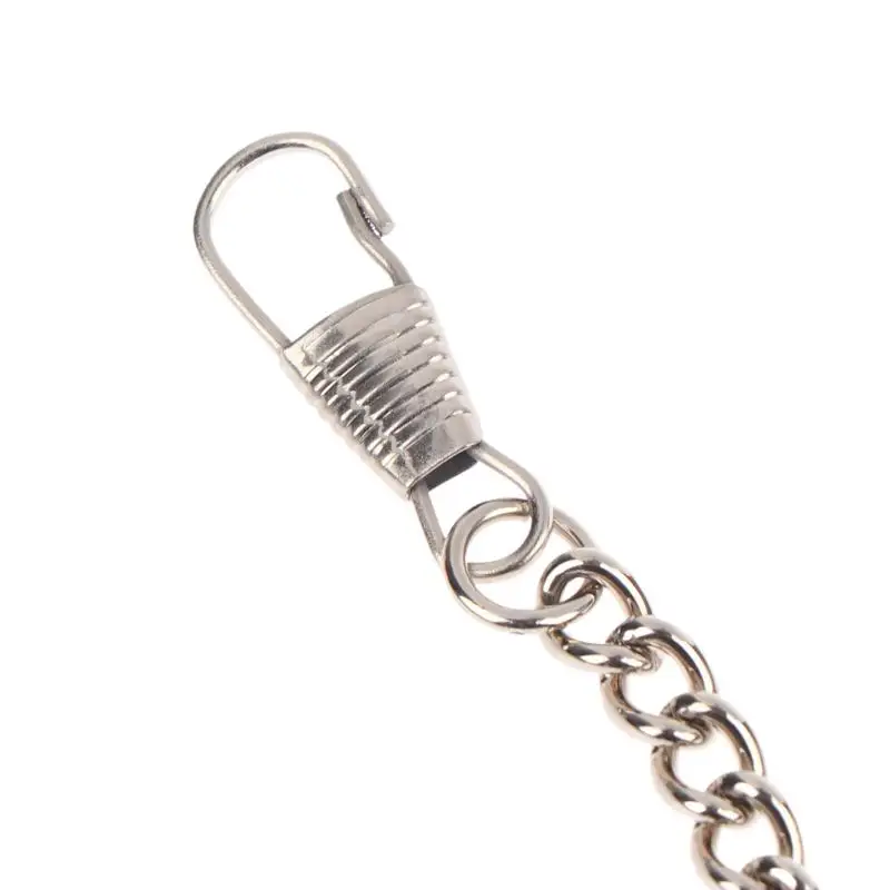 Doppelte Taschenuhrkette, Kettengliederkette, Taschenkette mit Clip für Männer und Frauen, als Weihnachts- und Vatertagsgeschenk – Detail 9