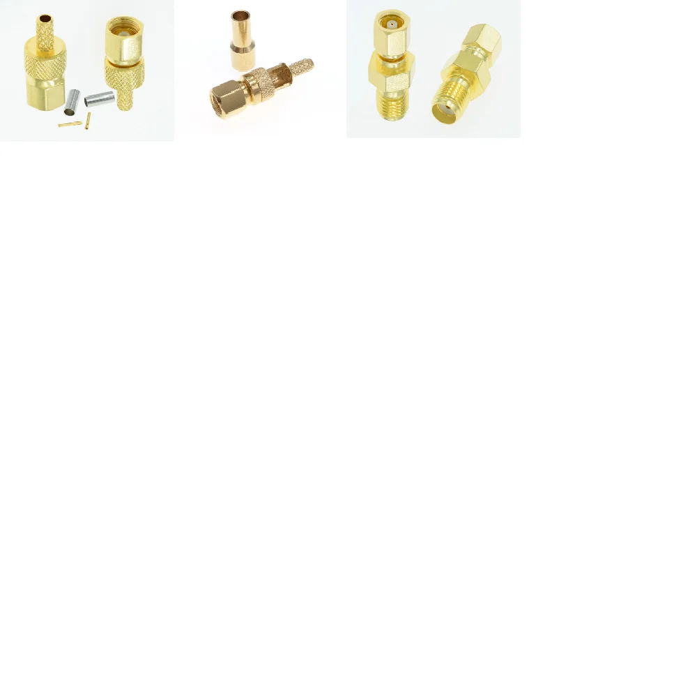 

Оконный обжимной соединитель со штекером SMC для RG316 RG174 RF