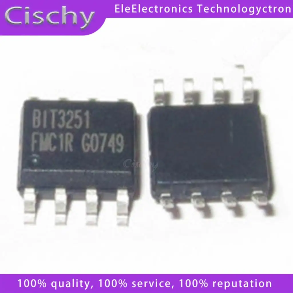 10 PEÇAS BIT3251G BIT3251 SOP-8
