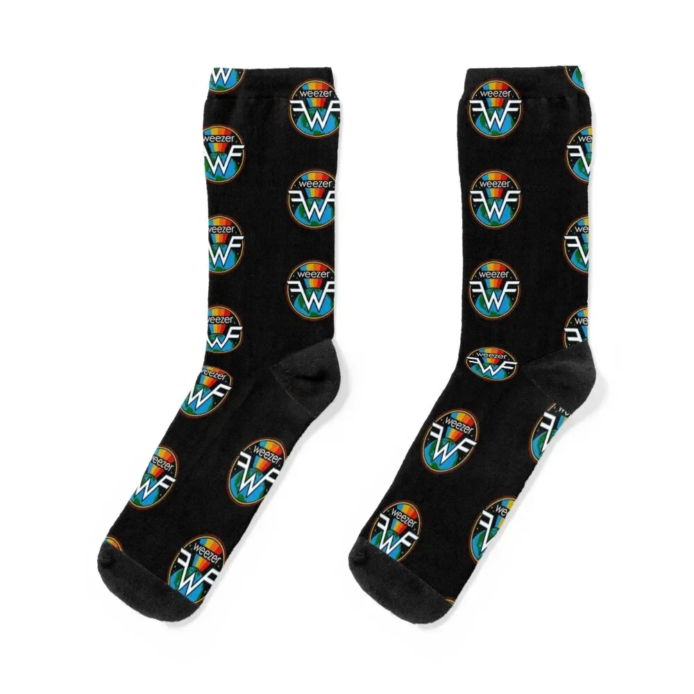 

Undone Weezer Socks anti slip football floral Socks Man Women's