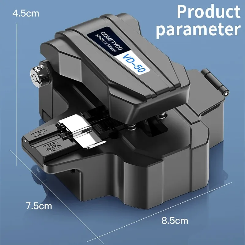 VD-50 Fiber Cleaver Fully Automatic One-Step Optical Fiber Cutter Optical Fiber Fusion Splicer Knife for FTTH Tools
