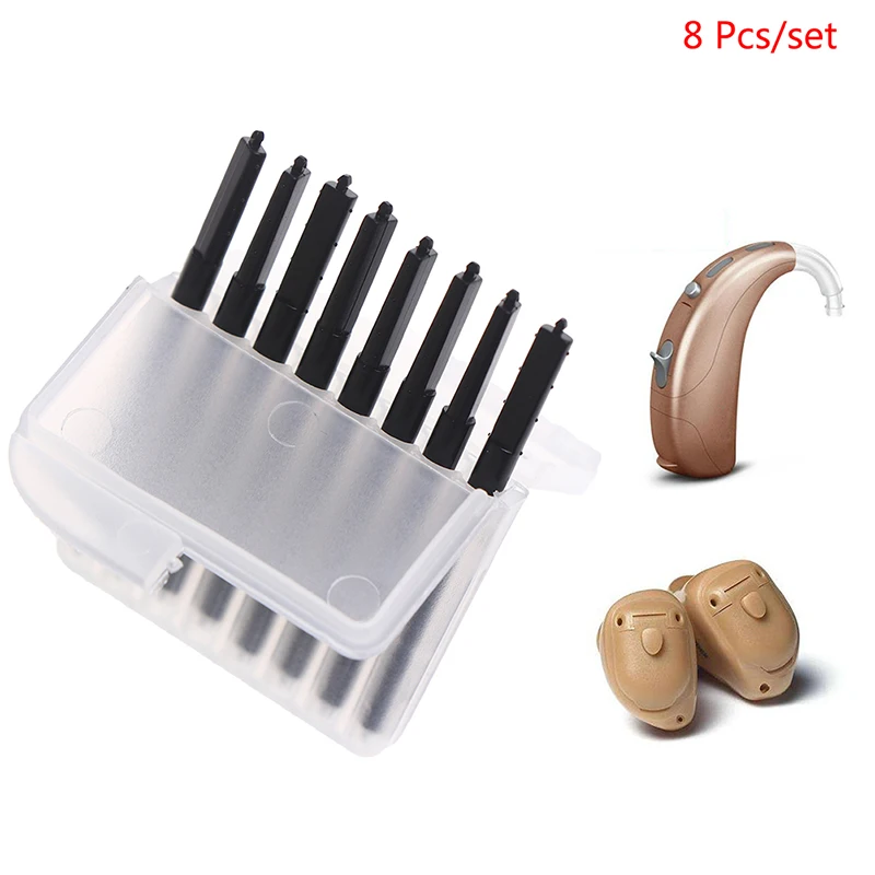 

8Pcs/ Pack Wax Guard Filter Cerumen Protector For Hearing Aids Care Aid Tools Hot Sale