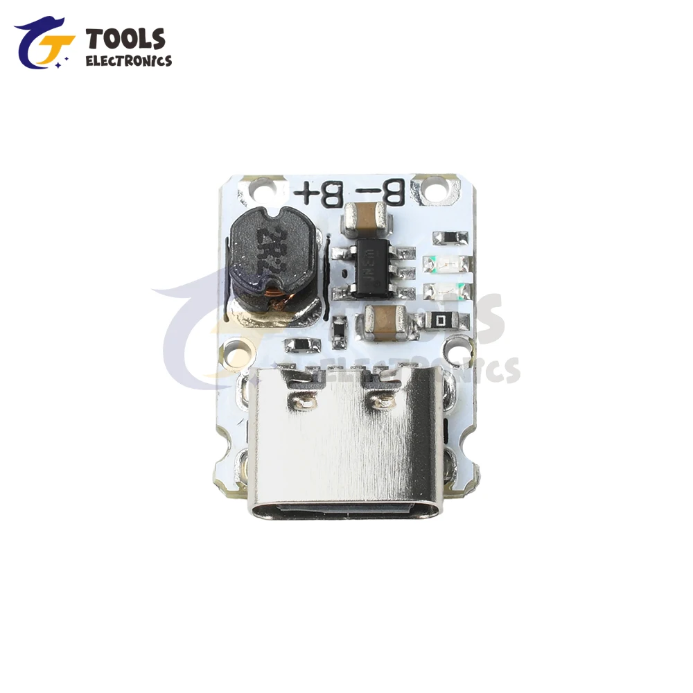 Module de Charge/décharge de batterie Li-ion DC 5V 1,2 a, carte d'alimentation Boost de Type C avec Protection contre les surcharges/surintensités