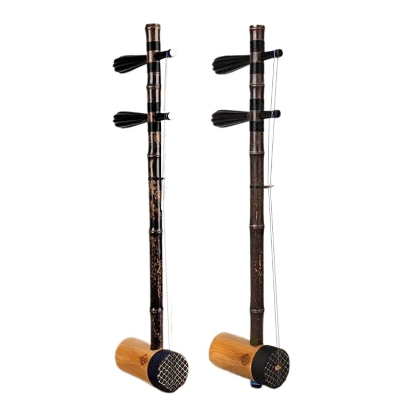 

Traditional 2-strings Jinghu Professional Performance Erhu Adult Beginner Bamboo Jinghu Chinese Ethnic String Musical Instrument