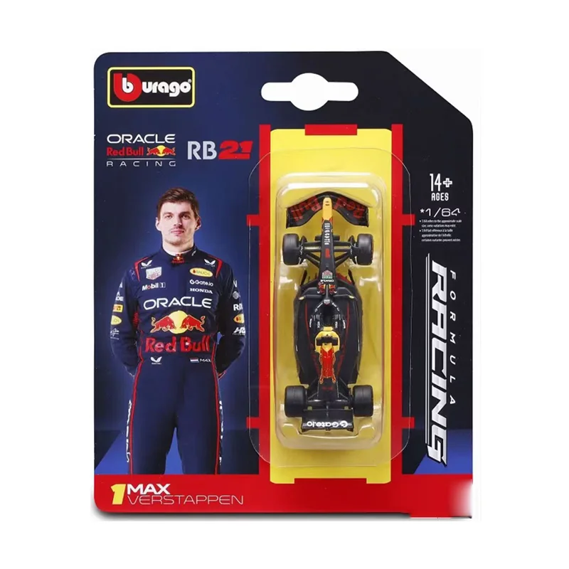Nuovo disponibile Bburago 1:64 2025 F1 Sf-25 Leclerc- # 16 Hamilton- # 44 Rb21 Verstappen- # 1 giocattolo modello pressofuso in miniatura in lega Mcl39 W16
