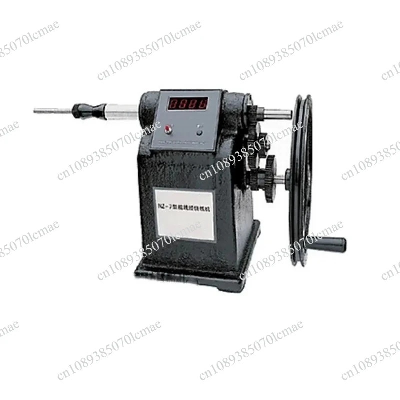 NZ- 7 Manual Coil Winder  Counting Electronic Display Range 0-9999 Circles Winding  Motor For Thick Wire Maximum Diameter 2.5 MM