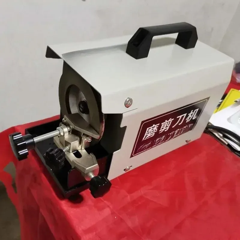 220V Electric Knife Sharpener Sewing Scissors/Textile Knife Blade Sharpening Machine Grinder Polisher For Sewing Fa