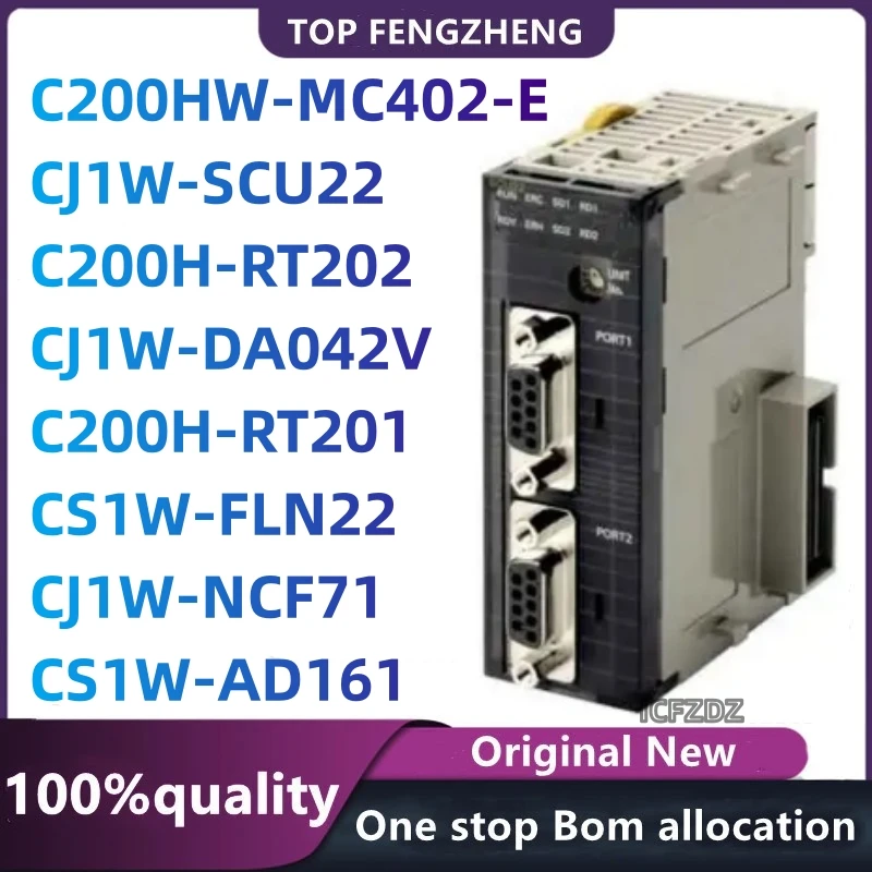 100% new original C200H-RT201 C200H-RT202 C200HW-MC402-E CJ1W-SCU22  CJ1W-NCF71 CJ1W-DA042V CS1W-FLN22 CS1W-AD161