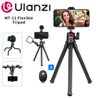 Ulanzi MT-11 Octopus Flexible Tripod For Camera Sony Canon Fuji Nikon Smartphone iPhone Samsung Huawei Xiaomi Phone Stand Holder